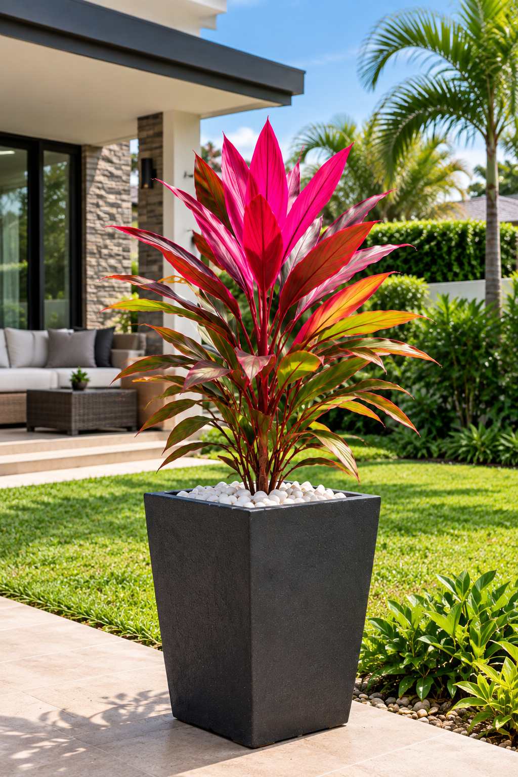 Cordyline-planta de la buena suerte