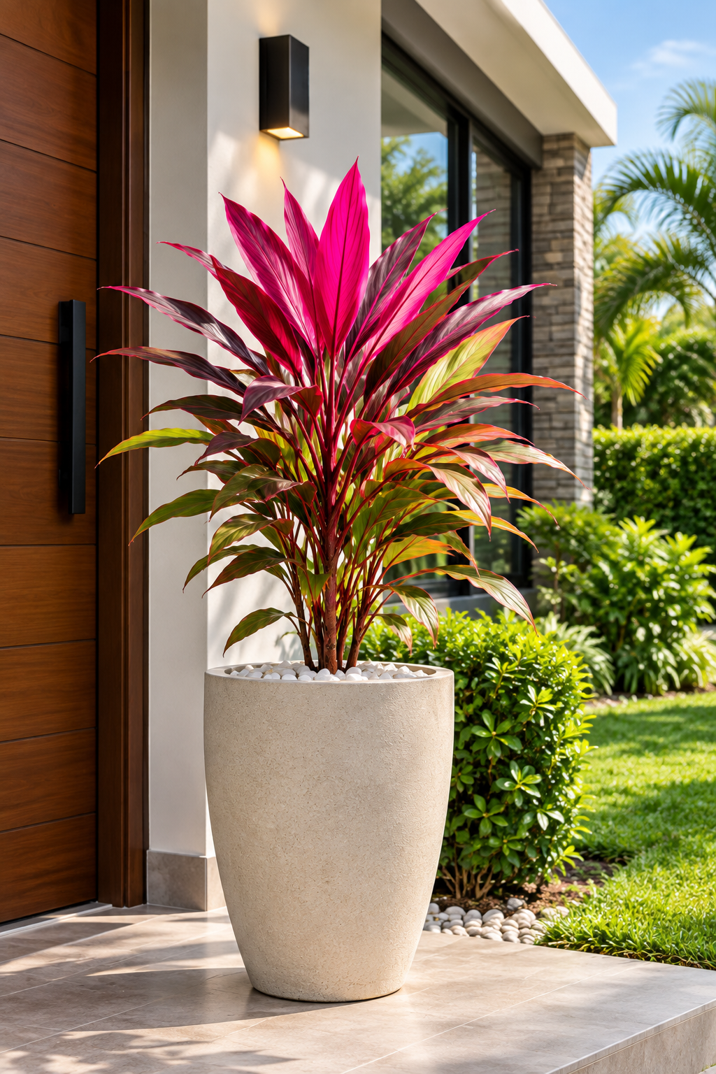 Cordyline-planta de la buena suerte
