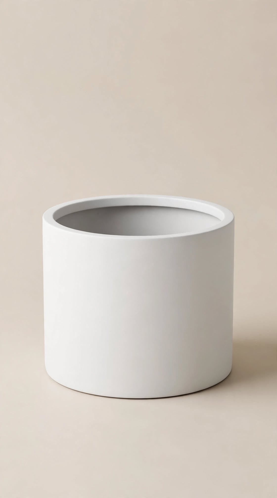 Maceta cilindro de ceramica