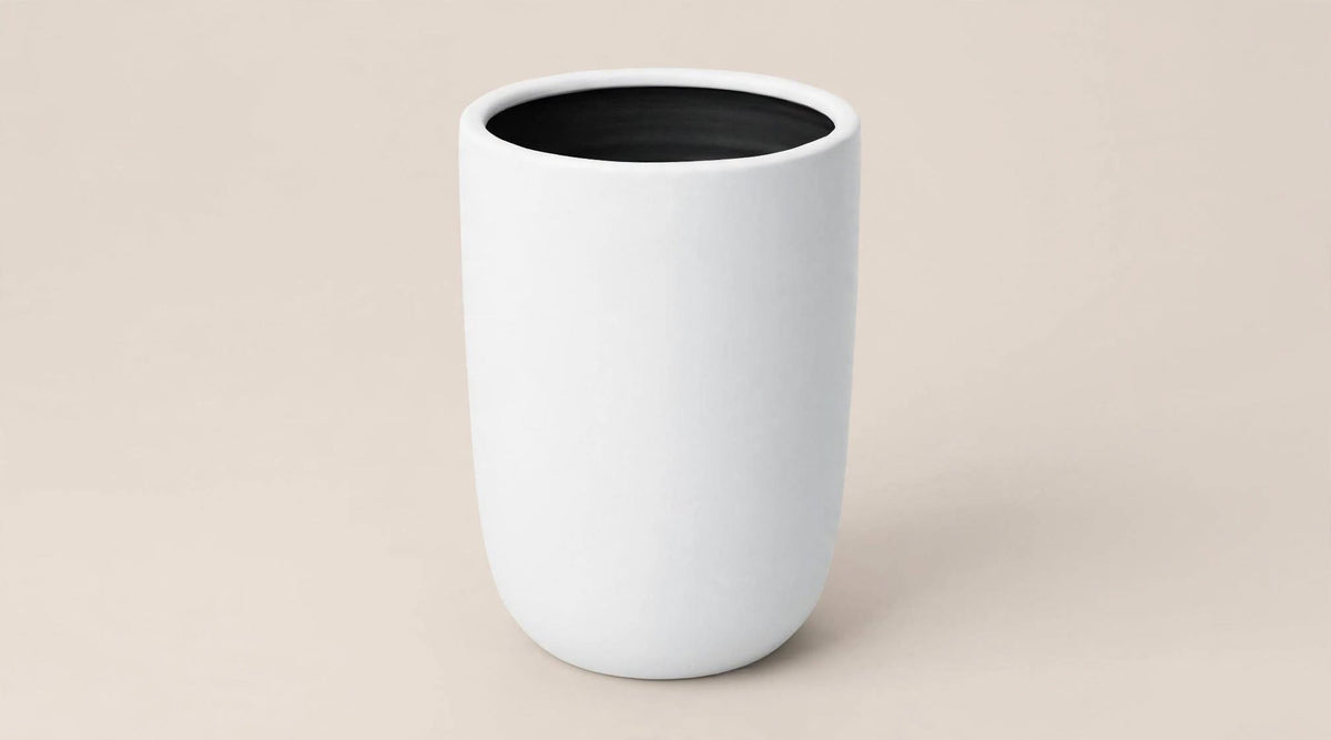 Maceta cilindro de ceramica